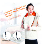 Big neck massager (Neck and Back Massager With Heat Electric Shoulder Massagers, Deep 5D Kneading Simulated Manual Massage)