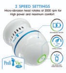 PEDI VAC (Rechargeable Electric Foot File PediVac, Callus Remover)