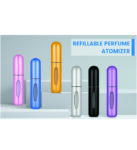 PERFUME AUTOMIZER (Portable 5ml Mini Atomizer Bottles, Refillable Perfume Spray, Scent Pump Case)