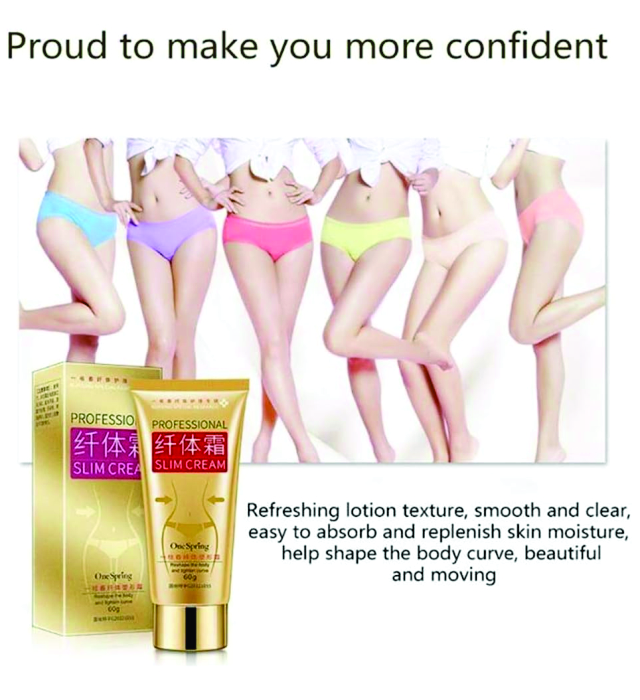 PROFESSIONAL SLIMMING CREAM (Cellulite Removal Cream, Pure Body Naturals Slim Cream Fat Burn Cream Professional Anti Cellulite Slimming Cream Muscle Relaxer) 4