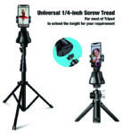 ROBOTIC SMART PHONE HOLDER (360 Rotation Smart face Tracking Tripod)