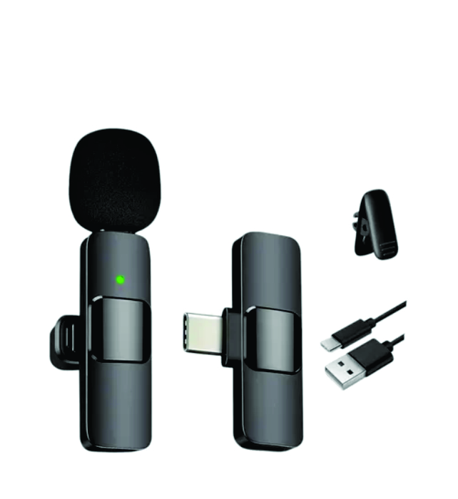 SINGLE LAPEL BLUETOOTH MICROPHONE TYPE C