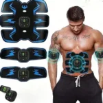 SMART FITNESS (Smart EMS Electric Pulse Treatment Massager Abdominal Muscle Trainer Wireless Sports Muscle Stimulator Fitness Massage)