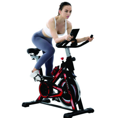 Spinning bike ( Exercise Bike Stationary Indoor Cardio Training Cycling Bike with LCD Monitor)