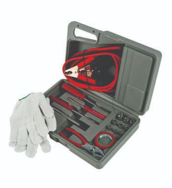 TOOL BOX WITH JUMPER CABLE