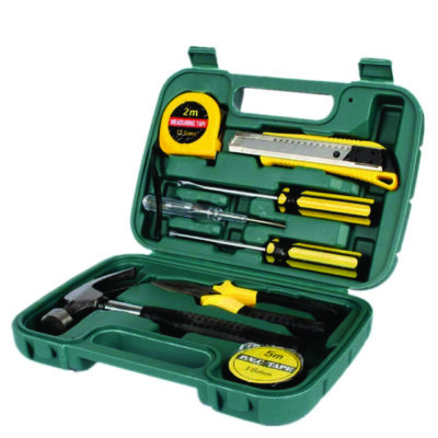 TOOL BOX(9PC Portable Mini Toolbox Auto Car Truck Repair Tool Set Emergency Kits Tool kit)