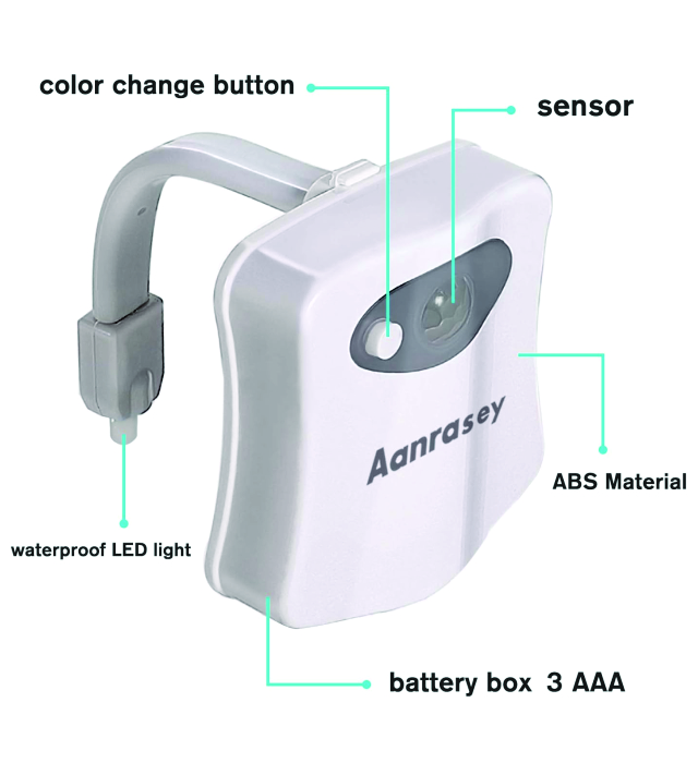 Toilet motion sensor light 2