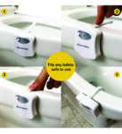 Toilet motion sensor light