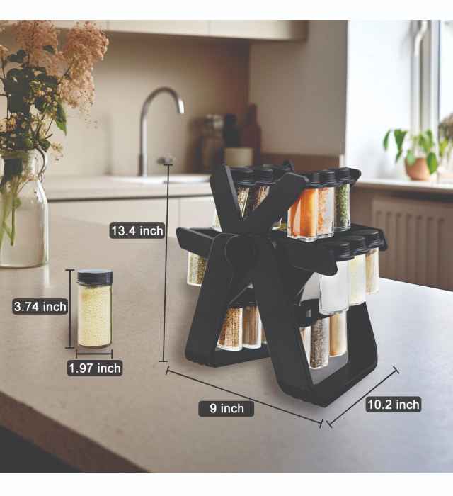 18 PIECES SPICE RACK 1