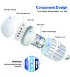 2IN1 INSECT ZAPPER LIGHT