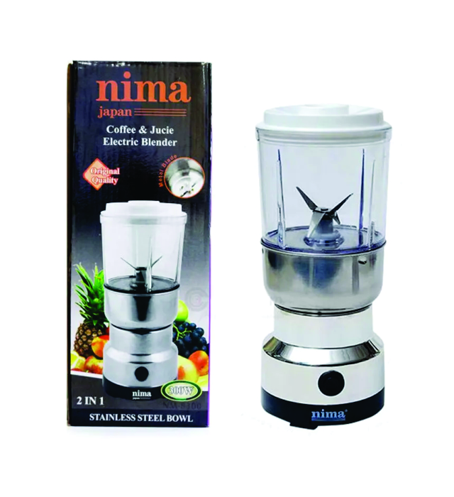 2IN1 NIMA GRINDER (Nima AF-8300 2in1 Electric Grinder and Blender - 300W)