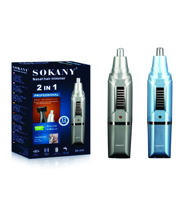 2IN1 SOKANY NASAL HAIR TRIMMER (Nose Hair Trimmer)