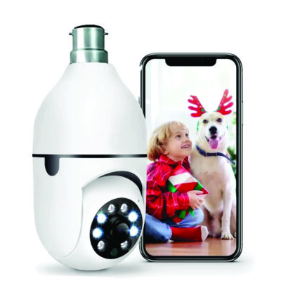 360 degree rotational camera (WiFi Security Camera HD 1080P Night Vision Motion Detection Mobile Tracking 2-Way Talk Pan Tilt for Home Kid Pet Nancy Security)