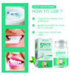 5 Days Teeth White Whitening Powder (Natural Teeth Whitening Tooth Powder )