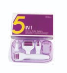 5 in 1 Derma roller (Derma Micro Needles Titanium Roller Skin Anti Aging – Hair Loss Regrowth)
