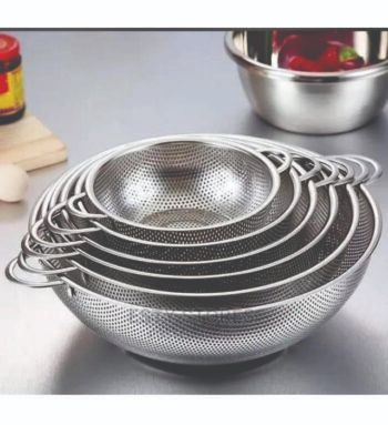 6 IN 1 SIEVE (Stainless Steel Colander)