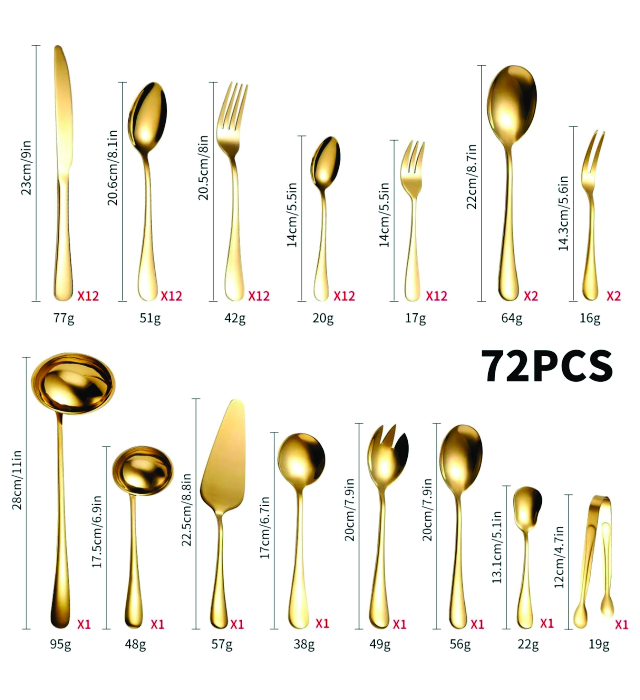 72PCS CUTLERIES WITH BRIEFCASE 1