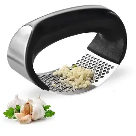 ARC SHAPED GARLIC PRESS