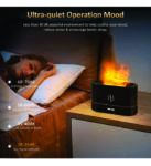 AROMA DIFFUSER (180ml Flame Effect Essential Oil Diffuser and Mini Air Humidifier)