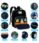 BABY BAG (Multifunctional Baby Changing Bag with Foldable Crib and Insulated Milk Bottle Pocket)
