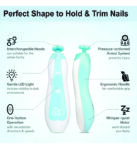 BABY NAIL TRIMMER (safe electric baby nail file)