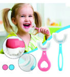 BABY TEETH CLEANER (Baby Toothbrush with U Shaped Silicone Brush Head)