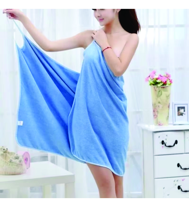 BATH ROBE (Wearable Absorbent Bath Towel Fast Dry) 3