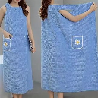 BATH ROBE (Wearable Absorbent Bath Towel Fast Dry)