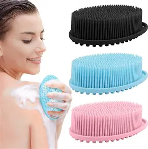 BATHING BRUSH (Silicone Body Exfoliating Bath Brush)