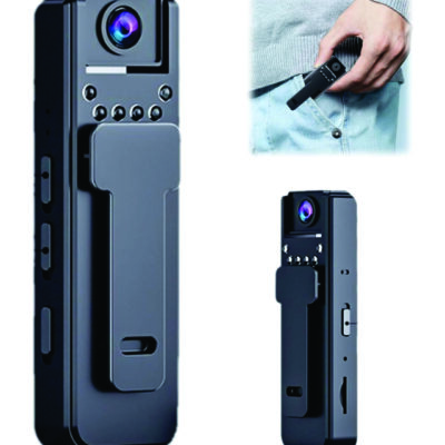 Body Surveillance camera (High Definition Portable Camcorder, Wearable Night Vision Video Recorder, Body Worn Camera Loop Recording)