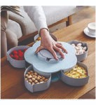 CANDY BOX (Smart Candy Box Multi Sectional Snack Serving Container)