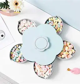 CANDY BOX (Smart Candy Box Multi Sectional Snack Serving Container)