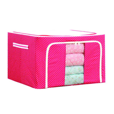 CLOTH ORGANIZER 100L (Large Capacity Organizer with Reinforced Handle Thick Fabric)