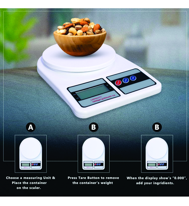 DIGITAL KITCHEN SCALE 3