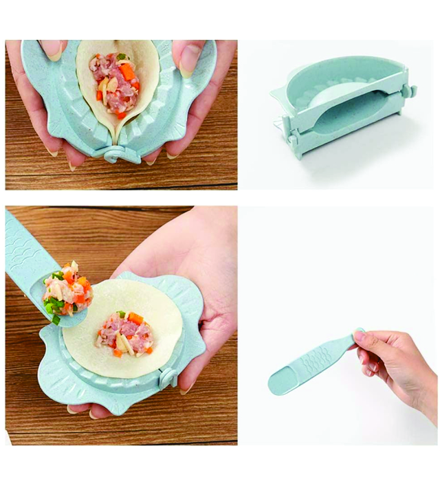 DOMPING MOLD (Plastic Dough Press Pastry Tool Pressing Pie Ravioli Mould Cooking Molds) 2