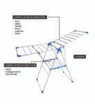 DRYING RACK (Butterfly Foldable Clothes Dryer Stand with Weather Resistant Frame) 2