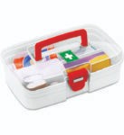 FIRST AID BOX (Portable Family Emergency Kit With Detachable Divider)