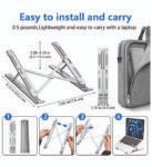 FLAT STEEL LAPTOP STAND (Foldable Laptop Stand)