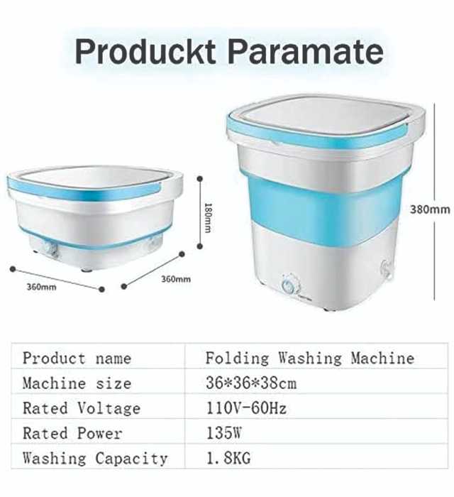 FOLDABLE WASHING MACHINE 3