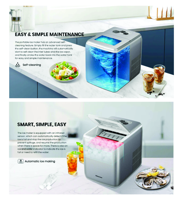 Hisense Ice Maker (HIS ICM1263) 1