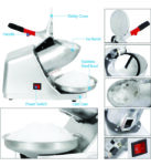 ICE CRUSHER (Electric Ice Shaver Ice Shaved Machine Ice Crusher Snow Cone Maker)
