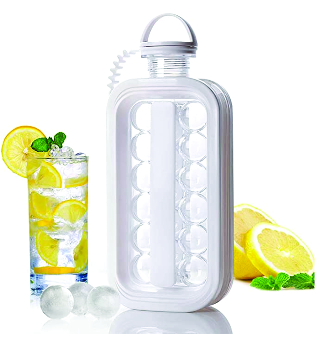 ICE CUBE TRAY (Outdoor Curling Summer Curling Ice Grid Portable Outdoor Drinking Pot)