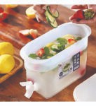 JUICE AND WATER DISPENSER (Beverage Dispenser Cold Drink Dispenser Plastic Ice Beverage Server)