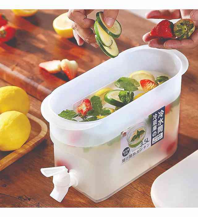 JUICE AND WATER DISPENSER (Beverage Dispenser Cold Drink Dispenser Plastic Ice Beverage Server) 1