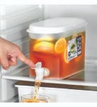 JUICE AND WATER DISPENSER (Beverage Dispenser Cold Drink Dispenser Plastic Ice Beverage Server)