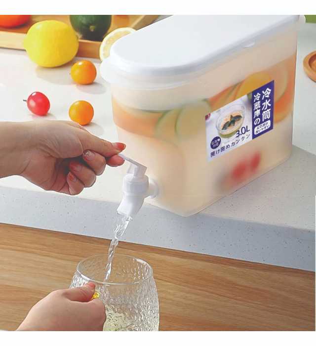 JUICE AND WATER DISPENSER (Beverage Dispenser Cold Drink Dispenser Plastic Ice Beverage Server) 2