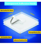 KITCHEN STICK HOOK (Self Adhesive Hooks for Wall Heavy Duty Strong Nail Free)