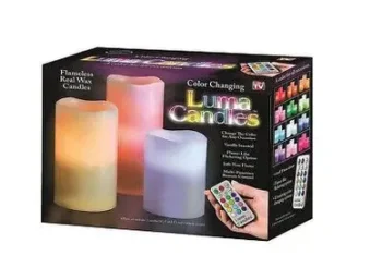 LUMA COLOR CHANGING CANDLES