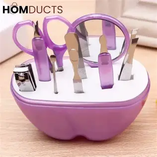 MANICURE SET (Apple Shape Portable Pedicure Finger Nails Pliers Nail Manicure Set)