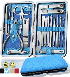 MANICURE SET(Stainless Steel Nail Clippers Kit Pedicure Care Tools)